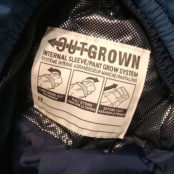 Columbia Kids Two-Tone Blue Omnitech Coat - size Small - Picture 8 of 8